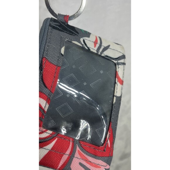 Vera Bradley Zip ID Case Card Holder with Removeable Lanyard Coastal Paradise - Picture 1 of 7